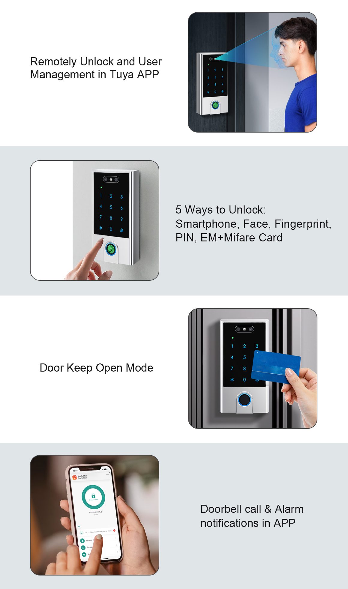 Secukey Secukey VF5-WIFI Face & Fingerprint Access Control (Tuya Wi-Fi): manufacturer detail 1